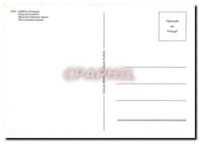 Lisbona — Plac Handlowy — numer serii 1450 — Rewers