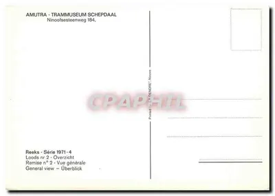 Remise n°2 — Vista geral — AMUTRA - Trammuseum Scheppdaal, Ninoofsesteenweg 184, Reek — Verso