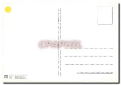 Autobus w Luttre — deszczowa noc — Ministerstwo Komunikacji, Liège, n°43 — Rewers