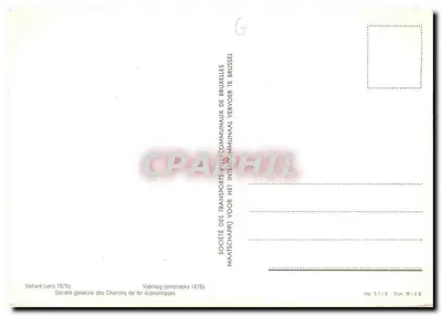 Samochód dla fumizów — Bourse-Place Madou 26 — St-Josse-ten-Noode — Société des Transports Intercommunaux de Bruxelles — Rewers