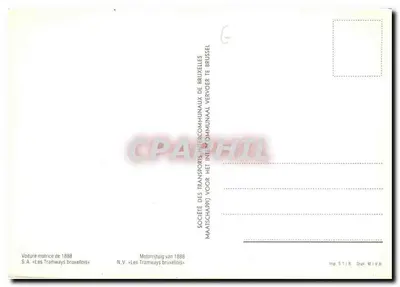 Tramway motor n°415 — Sociedade dos Transportes Intercomunais de Bruxelas — edição LEBON P. 70 — Verso