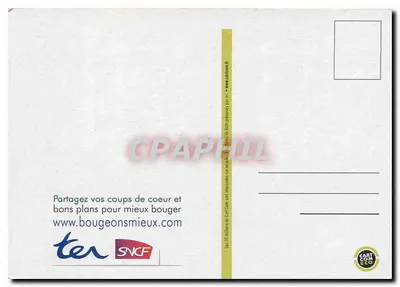 Gigante do metrô — propaganda TER SNCF — edição 2007 — Verso