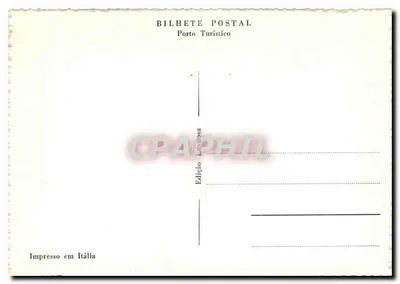 Porto - Praça da Batalha — widok placu z tramwajem i samochodami — wydawnictwo Linduosa — Rewers