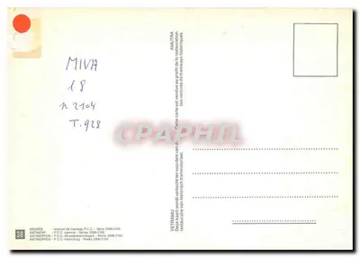 Tramwaj P.C.C. nr 2104 w Antwerpii — seria 2000-2165 — Rewers