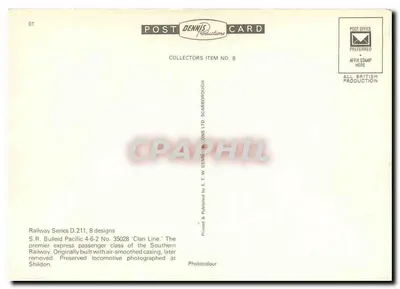 Locomotywa 35028 — Atlantic Coast Express — Post Dennis Productions — Rewers