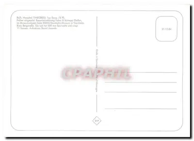 Locomotiva a vapor — BnZt, Herschel 194B/28033, tipo Einza, 70 PS — editor BAP — Verso