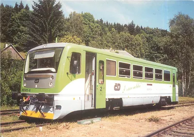 Pociąg Esmeralda — modernizowany w Kořenov, 2002 — HIR-ÁSZ NV OMÁTA