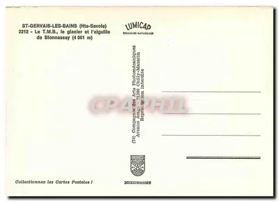 St-Gervais-les-Bains — Teleferyk T.M.B. i lodowiec Bionnassay (4 061 m) — IRIS — Rewers
