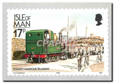 Ramsey Harbour Tramway — Wyspa Man — A D Theobald, n°5(12)