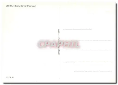 Lenk — vista panorâmica — Verlag Foto Zwillen — Verso
