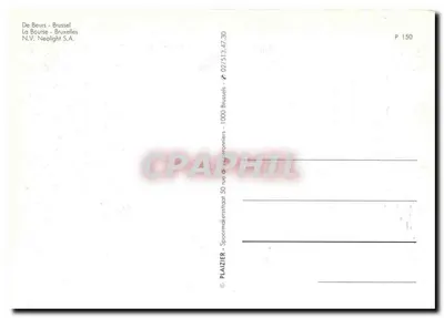 Brukselka - Giełda — wydawca N.V. Nealight S.A. — nr serii P 150 — Rewers