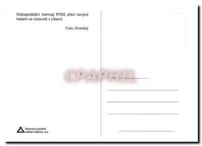 Tramwaj RT6S — Liberec — Dopravní podnik města Liberce, a.s. — Rewers