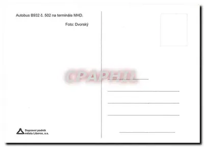 Autobus Karosa B932 nr 502 — terminal MHD Liberec — Rewers