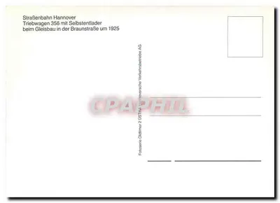 Tramway de Hanovre — Tramway 356 com carregador autônomo — Ostdimmer AG — Verso