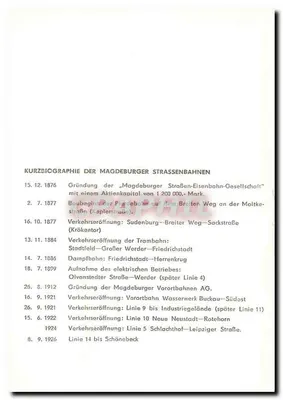 Centro Pompidou — Magdeburg — histórico dos bondes — Verso