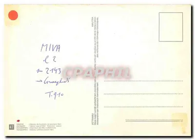 Interior da estação de prémetro Meer — Antuérpia — editor VETRAMU, n°47 — Verso
