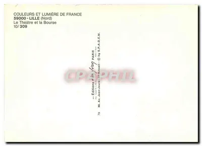 Lille — O Teatro e a Bolsa — Edições Jean-Jaurès d'Arcueil — Verso
