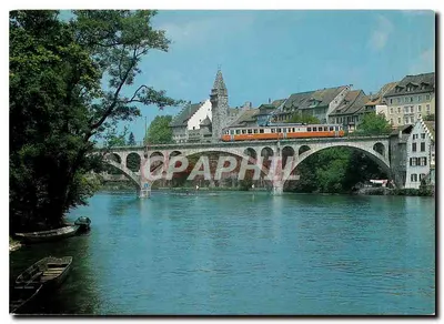 Bremgarten — Parte da Reuss — Verlag Photoglob AG, Zürich, n°12805
