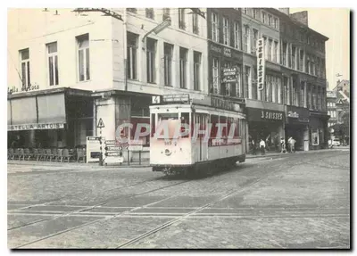 Tramway n°189 em Liège — praça Saint-Lambert — edição a.s.b.l.