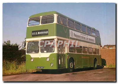 Ônibus 6812 WX — Mexborough and Swinton — Impresso por Thornton & Pearson (Printing) Ltd., Bradford
