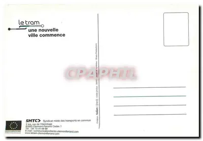 Les Carmes — estação do trem — SMTCC — Verso