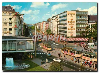 Cólnia no rio Reno — Hohenzollern-Ring — BAHNHOFBUCHHANDLUNG LUDWIG