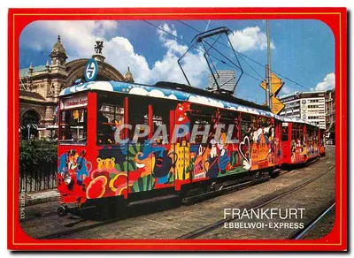 Frankfurt - Ebbelwoi-Express — trem decorado — Michel & Co.