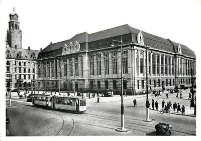 Rotterdam — Postkantoor Cooolsingel — editor Gebr. Spanjerberg N.V.