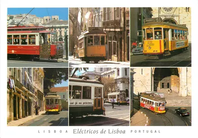 Trams de Lisboa — Éléctricos de Lisboa — Portugal Art Edition