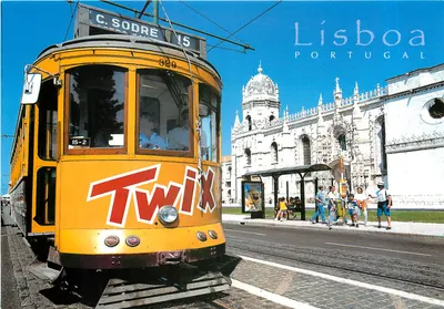 Tramway C. Sodré 15 em Lisboa — Mosteiro dos Jerónimos — Edição Portugal Art Edition