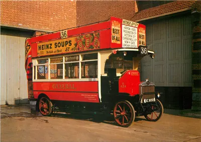 Ônibus General K424 — Heinz Soups — London Transport