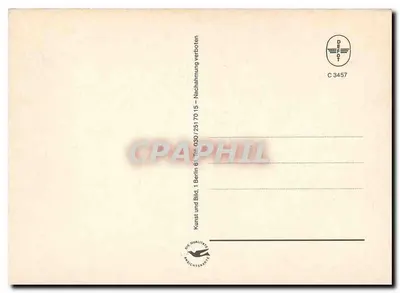 Berlim — através de BERLIN sem trânsito — — Verso