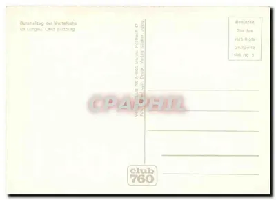 Bummelzug der Murtalbahn — im Lungau, Land Salzburg — Verlag Club 760, Druck Verlag Makar, Jdbg — Rewers