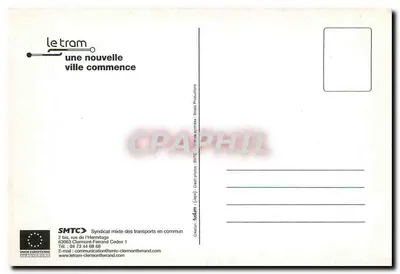 Les Carmes — stacja tramwaju — SMTCClermont-Ferrand — Rewers