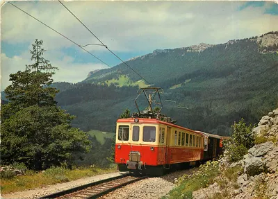 Train of the Yverdon—Ste-Croix Railway — Gélophos Édition Deriaz Baulme, n°12702