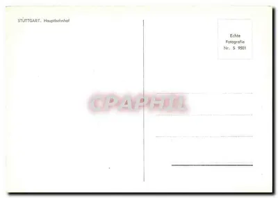 Stuttgart - Hauptbahnhof — n° de série S 9501 — Verso
