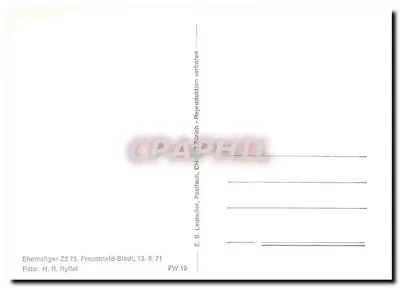 Z2 75 — Velho vagão de trêm — H. R. Ryffel — Verso