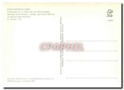 Tramwaj nr 2 — Rhein-Haardt-Bahn — wydawca Deutsche Gesellschaft für Eisenbahngeschichte e.V. — Rewers