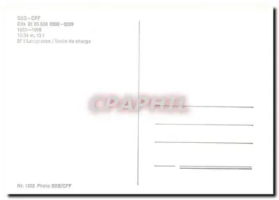 Vagão de grãos SBB-CFF — Série Eds 21 05 550 0399 — Foto SBB/CFF — Verso