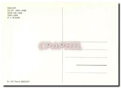 Parowóz nr 147 — SBB-CFF — seria Eb 2/4 5481-5495 — 1893-1896 — Rewers