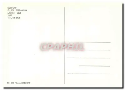 Parowóz SBB-CFF — nr 6399 — SBB/CFF — Rewers