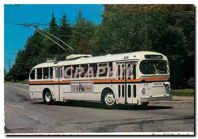 Ônibus elétrico #2131 — Vancouver, B.C. — Brill, Canada