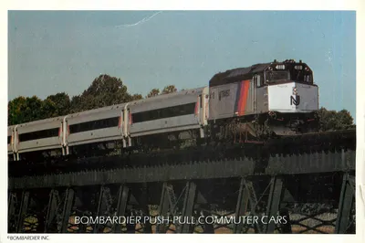 Bombardier Push-Pull Commuter Cars — NJ Transit — Bombardier Inc.