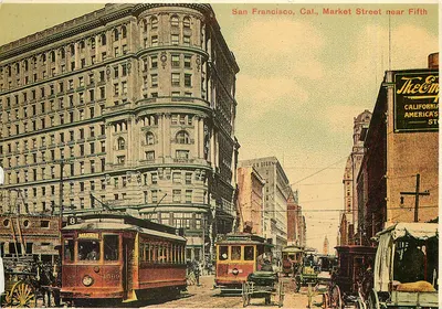 San Francisco, Cal., Market Street near Fifth