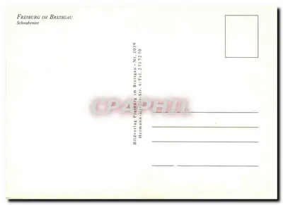 Freiburg im Breisgau — Schwabentor — Bildverlag Freiburg im Breisgau, Nr. 2717270 — Rewers