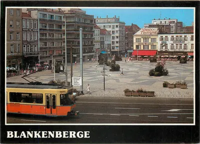 Blankenberge — Praça do Rei Léopoldo III — editor AVM, n° B.179