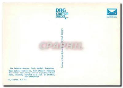 Rutherglen — Muzeum tramwajowe, Crich — Arthur Dixon — Rewers