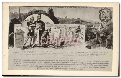 Clamart sob os Romanos — História de Clamart (1ª série) — M.P. Photo, D. A. Longuet, 250, rue Saint-Martin, Paris