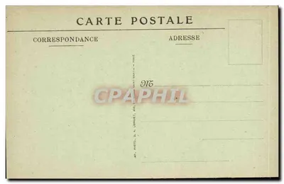 Clamart sob os Romanos — História de Clamart (1ª série) — M.P. Photo, D. A. Longuet, 250, rue Saint-Martin, Paris — Verso