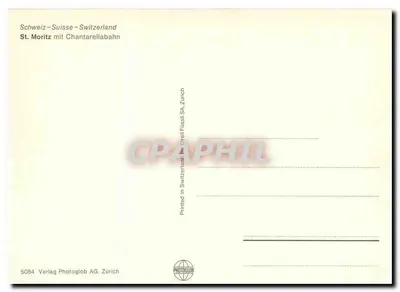 St. Moritz — widok z teleferyką — 5084 — Rewers